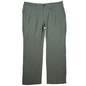 REI Men's ‎ Pants 42x31 Dark Olive Green Nylon Travel Hiking NWT